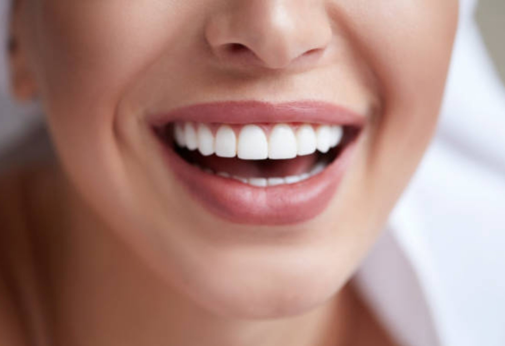 A smiling woman
